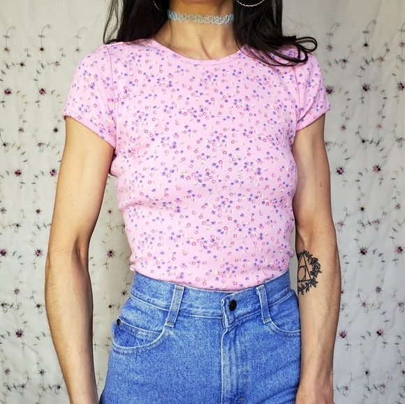 Vintage Cropped Baby Tees & Tanks